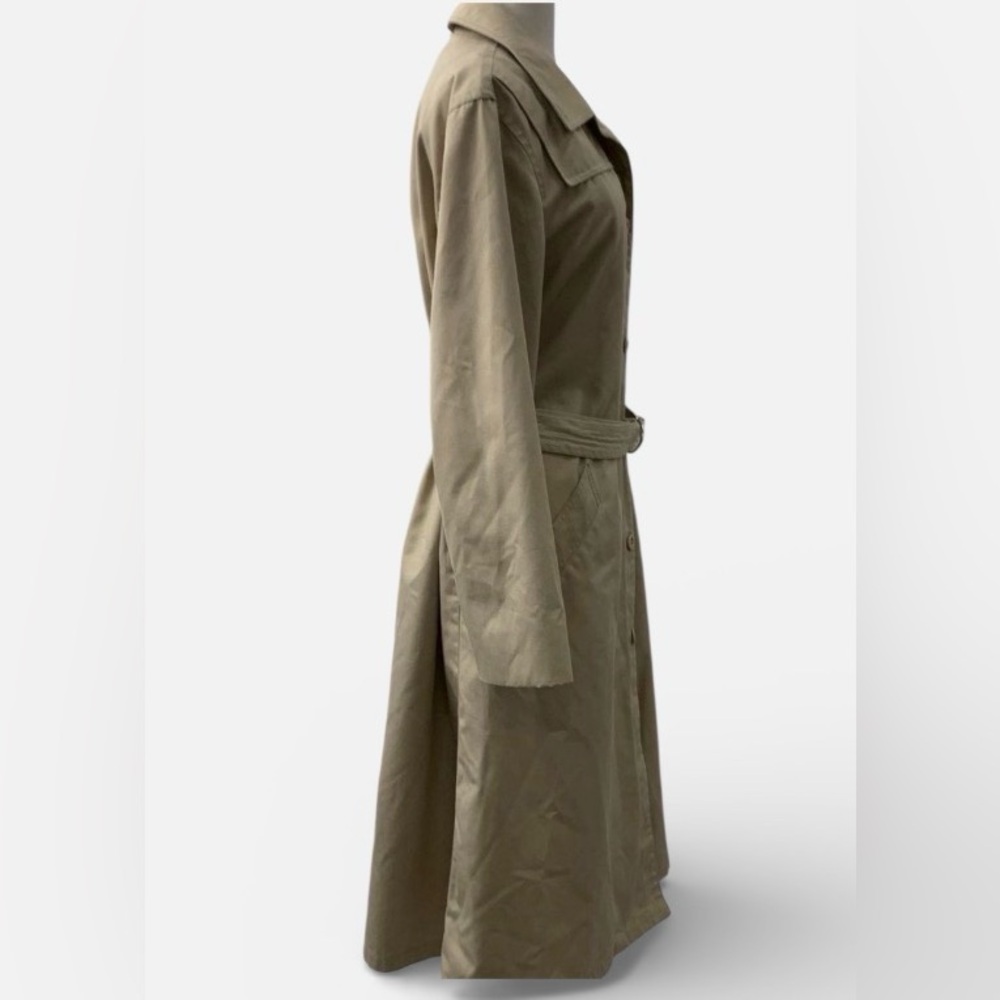 London Fog women's beige unlined trench coat - Picture 5 of 8